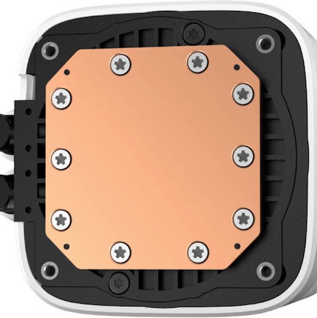 Deepcool LD240 Υδρόψυξη Επεξεργαστή Διπλού Ανεμιστήρα 120mm για Socket AM4/AM5/1700/1200/115x Λευκή