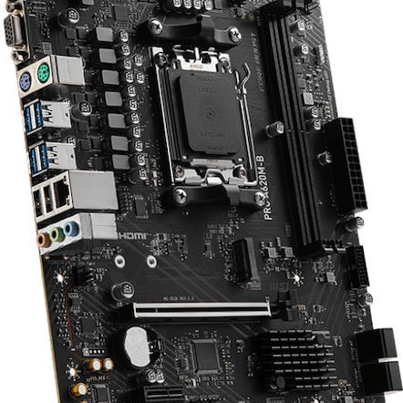 MSI PRO A620M-B Motherboard Micro ATX με AMD AM5 Socket 7E28-017R