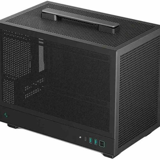 Deepcool CH160 Mesh Mini Tower Κουτί Υπολογιστή Μαύρο