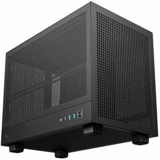 Deepcool CH160 Mesh Mini Tower Κουτί Υπολογιστή Μαύρο