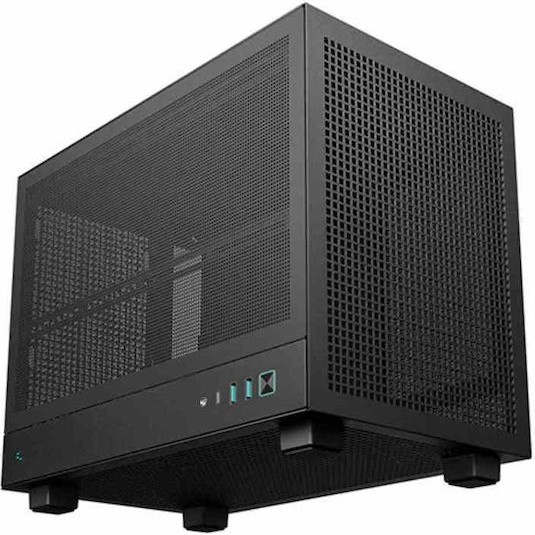 Deepcool CH160 Mesh Mini Tower Κουτί Υπολογιστή Μαύρο