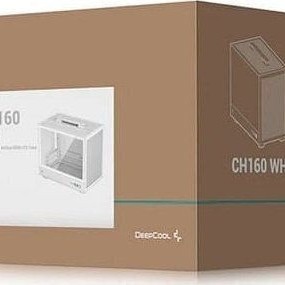Deepcool CH160 Mesh Mini Tower Κουτί Υπολογιστή με Πλαϊνό Παράθυρο Λευκό