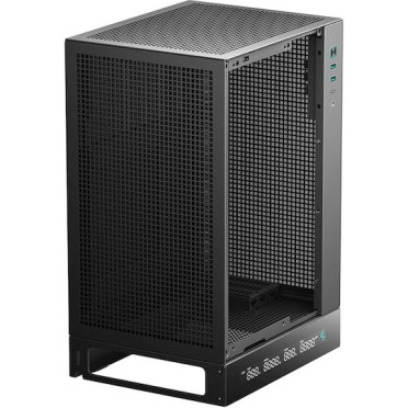 Deepcool CH170 Digital Mini Tower Κουτί Υπολογιστή με Πλαϊνό Παράθυρο Μαύρο