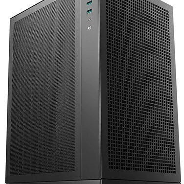 Deepcool CH170 Digital Mini Tower Κουτί Υπολογιστή με Πλαϊνό Παράθυρο Μαύρο