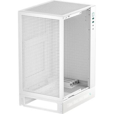 Deepcool CH170 Digital Mini Tower Κουτί Υπολογιστή με Πλαϊνό Παράθυρο Λευκό