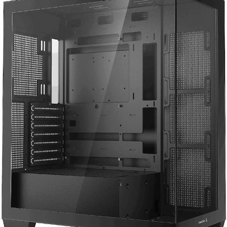 Deepcool CG580 Gaming Κουτί Υπολογιστή με Πλαϊνό Παράθυρο Μαύρο