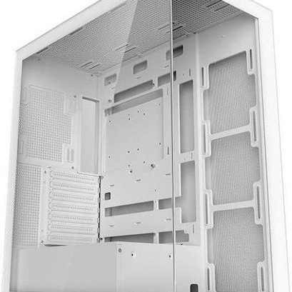 Deepcool CG580 Gaming Κουτί Υπολογιστή με Πλαϊνό Παράθυρο Λευκό
