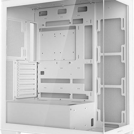 Deepcool CG580 Gaming Κουτί Υπολογιστή με Πλαϊνό Παράθυρο Λευκό