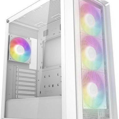 Deepcool CC560 V2 Mesh Gaming Midi Tower Κουτί Υπολογιστή με Πλαϊνό Παράθυρο Λευκό