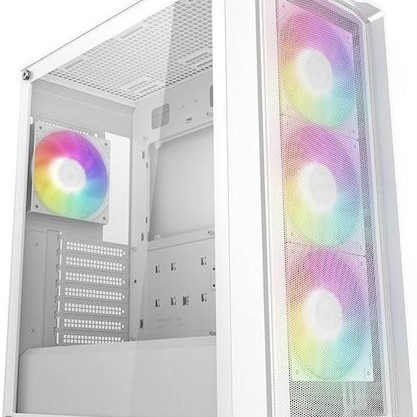Deepcool CC560 V2 Mesh Gaming Midi Tower Κουτί Υπολογιστή με Πλαϊνό Παράθυρο Λευκό