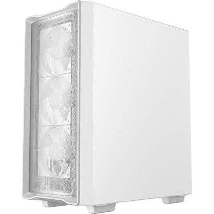 Deepcool CC560 V2 Mesh Gaming Midi Tower Κουτί Υπολογιστή με Πλαϊνό Παράθυρο Λευκό