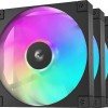 Deepcool Fd14 Case Fan 140mm με ARGB Φωτισμό και Σύνδεση 3-Pin / 4-Pin PWM 3τμχ