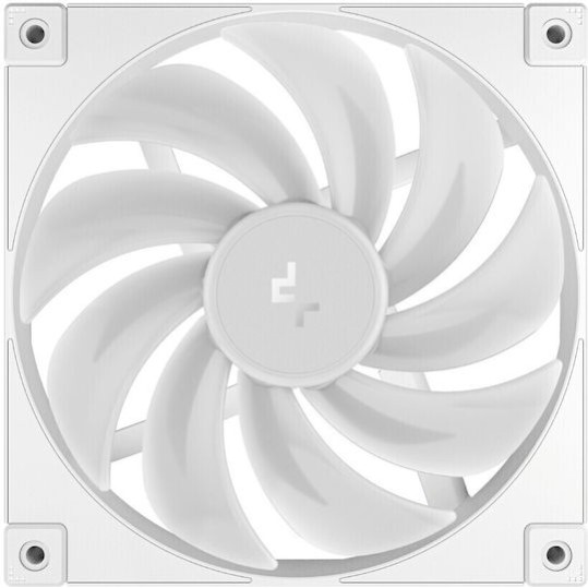 Deepcool Fd14 Case Fan 140mm με ARGB Φωτισμό και Σύνδεση 3-Pin / 4-Pin PWM 3τμχ Λευκό