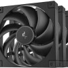 Deepcool FD14 Case Fan 140mm με Σύνδεση 4-Pin PWM 3τμχ