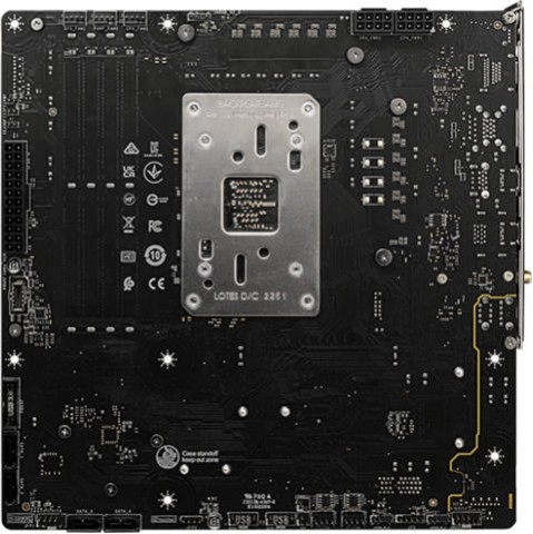 MSI B650M PROJECT ZERO Wi-Fi Motherboard Micro ATX με AMD AM5 Socket 7E09-003R