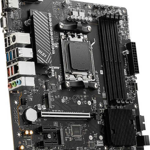 MSI Pro B650M-P Motherboard Micro ATX με AMD AM5 Socket 7E27-001R