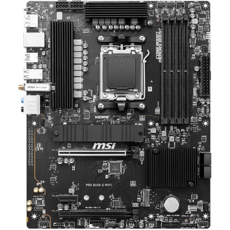 MSI Pro B650-S WIFI Motherboard ATX με AMD AM5 Socket 7E26-003R