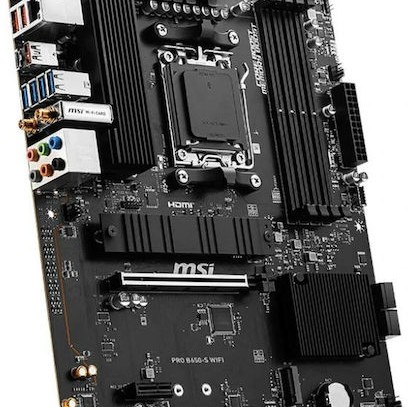 MSI Pro B650-S WIFI Motherboard ATX με AMD AM5 Socket 7E26-003R