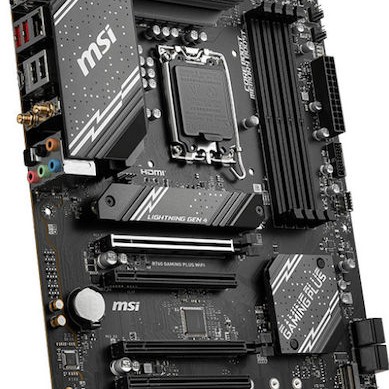 MSI B760 Gaming Plus WiFi Motherboard ATX με Intel 1700 Socket 911-7D98-042
