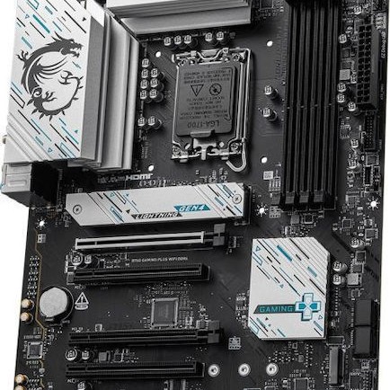 MSI B760 Gaming Plus Wifi Motherboard ATX με Intel 1700 Socket 7D98-043R