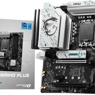 MSI B760M Gaming Plus WIFI Motherboard Micro ATX με Intel 1700 Socket 911-7D99-017 7D99-017R