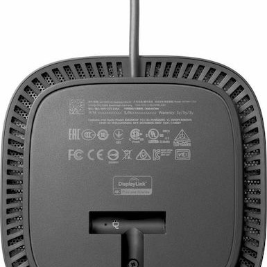 HP Universal G2 USB-A / USB-C Docking Station με HDMI/DisplayPort 4K PD Ethernet Μαύρο
