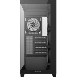 Deepcool CG580 4F Gaming Midi Tower Κουτί Υπολογιστή με Πλαϊνό Παράθυρο και ARGB Φωτισμό Μαύρο
