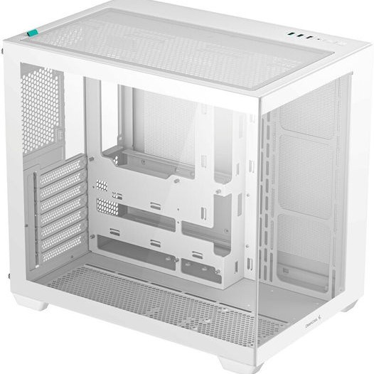Deepcool CG530 Midi Tower Κουτί Υπολογιστή με Πλαϊνό Παράθυρο Λευκό
