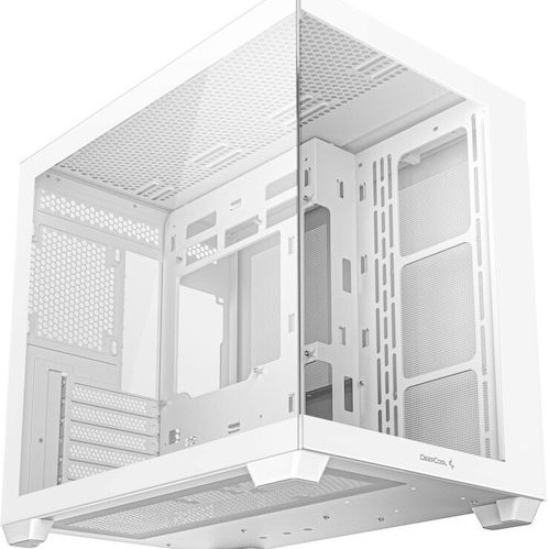 Deepcool CG530 Midi Tower Κουτί Υπολογιστή με Πλαϊνό Παράθυρο Λευκό
