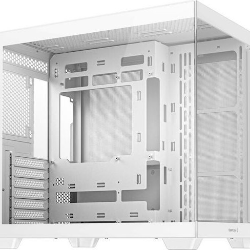 Deepcool CG530 Midi Tower Κουτί Υπολογιστή με Πλαϊνό Παράθυρο Λευκό