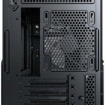 Montech Heritage PRO Mini Tower Κουτί Υπολογιστή με Πλαϊνό Παράθυρο Μαύρο