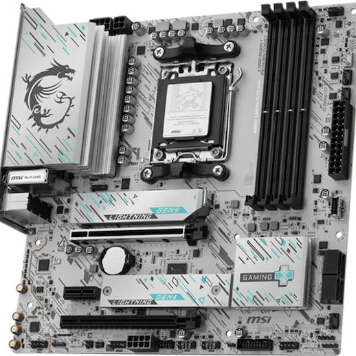 MSI B850M Gaming Plus WIFI6E Motherboard Micro ATX με AMD AM5 Socket 7E81-001R