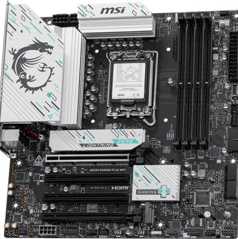 MSI B860M Gaming Plus WIFI Motherboard Micro ATX με Intel 1851 Socket