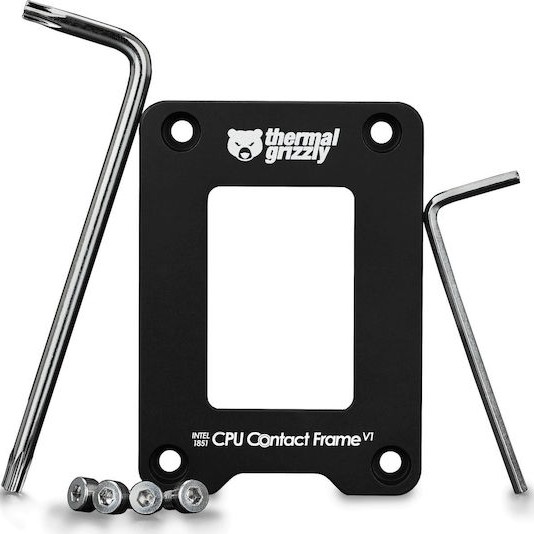 Thermal Grizzly Grizzly Intel 1851 Cpu Contact Frame V1 Μαύρο