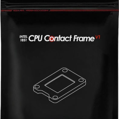 Thermal Grizzly Grizzly Intel 1851 Cpu Contact Frame V1 Μαύρο