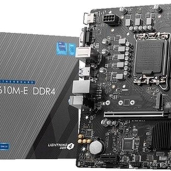 MSI PRO H610M-E DDR4 Motherboard Micro ATX με Intel 1700 Socket