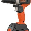 Black & Decker Δραπανοκατσάβιδο Μπαταρίας 18V 1x1.5Ah