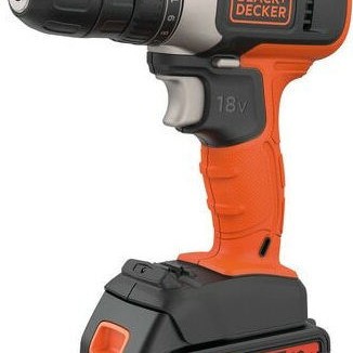 Black & Decker Δραπανοκατσάβιδο Μπαταρίας 18V 1x1.5Ah