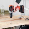 Black & Decker Δραπανοκατσάβιδο Μπαταρίας 18V 1x1.5Ah