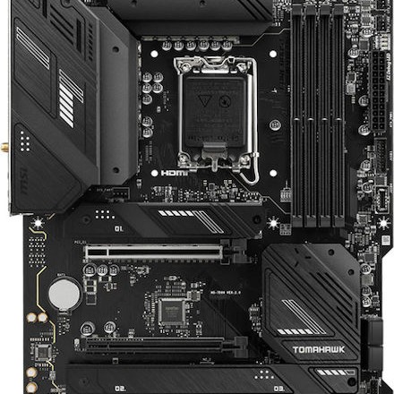 MSI MAG B760 TOMAHAWK WIFI Motherboard ATX με Intel 1700 Socket 7D96-003R