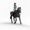 Schleich-S Παιχνίδι Μινιατούρα Horse Club Lisa & Storm για 5+ Ετών