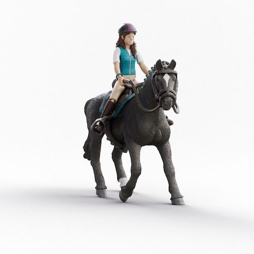Schleich-S Παιχνίδι Μινιατούρα Horse Club Lisa & Storm για 5+ Ετών