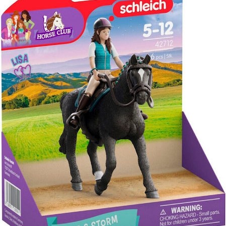 Schleich-S Παιχνίδι Μινιατούρα Horse Club Lisa & Storm για 5+ Ετών