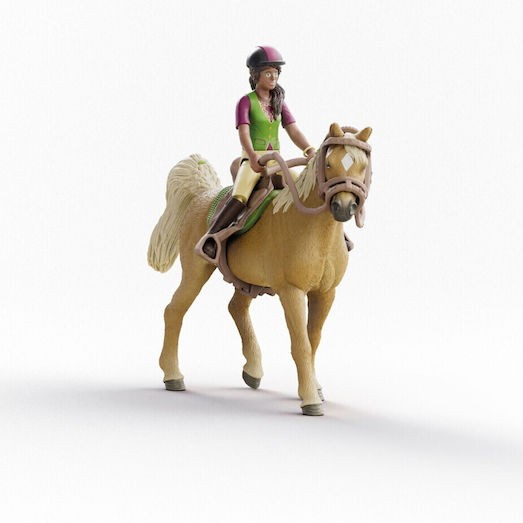 Schleich-S Παιχνίδι Μινιατούρα Horse Club Sarah & Mystery για 5+ Ετών
