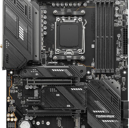 MSI MAG X670E Tomahawk WIFI Motherboard ATX με AMD AM5 Socket 7E12-001R