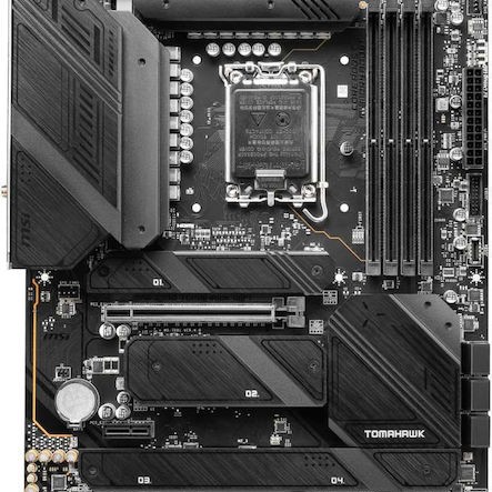 MSI MAG Z790 Tomahawk WIFI Motherboard ATX με Intel 1700 Socket 7D91-009R