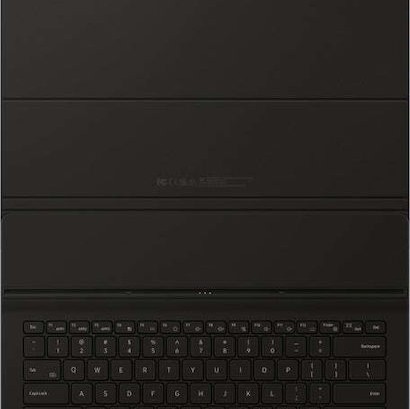 Samsung Ultra Book Cover Keyboard Slim Flip Cover Μαύρη (Tab S10, Tab S9 Ultra)
