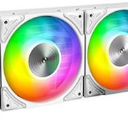 Montech HyperFlow Υδρόψυξη Επεξεργαστή Τριπλού Ανεμιστήρα 120mm για Socket AM4/AM5/1700/1200/115x με ARGB Φωτισμό Λευκή