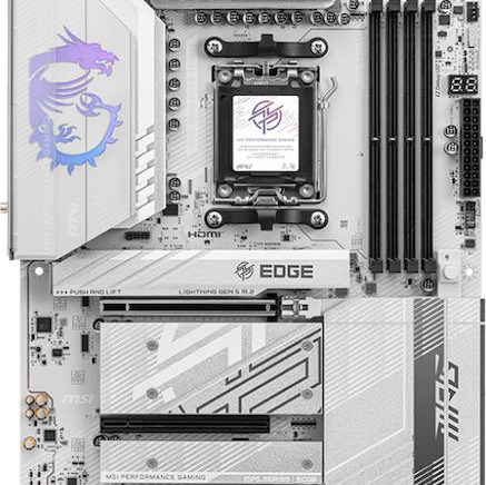 MSI MPG B850 EDGE TI WIFI Motherboard ATX με AMD AM5 Socket