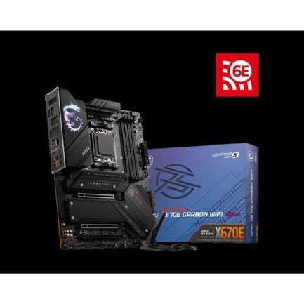 MSI MPG X670E Carbon WIFI Motherboard ATX με AMD AM5 Socket 7D70-001R